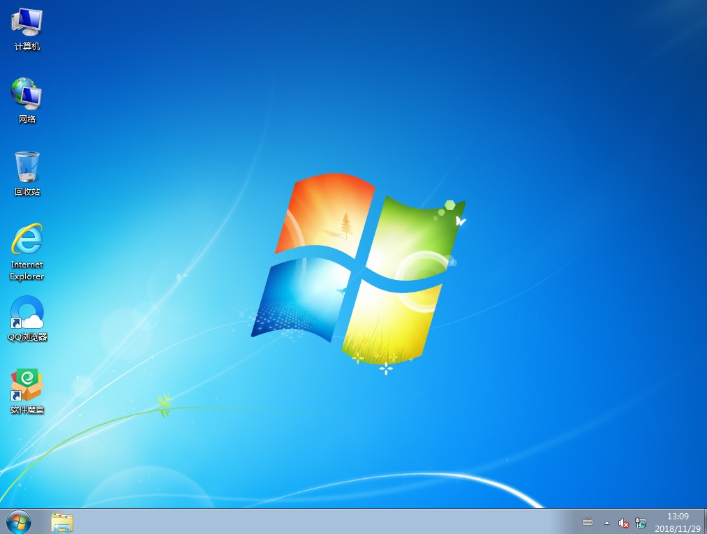 安装图集:安装后桌面图